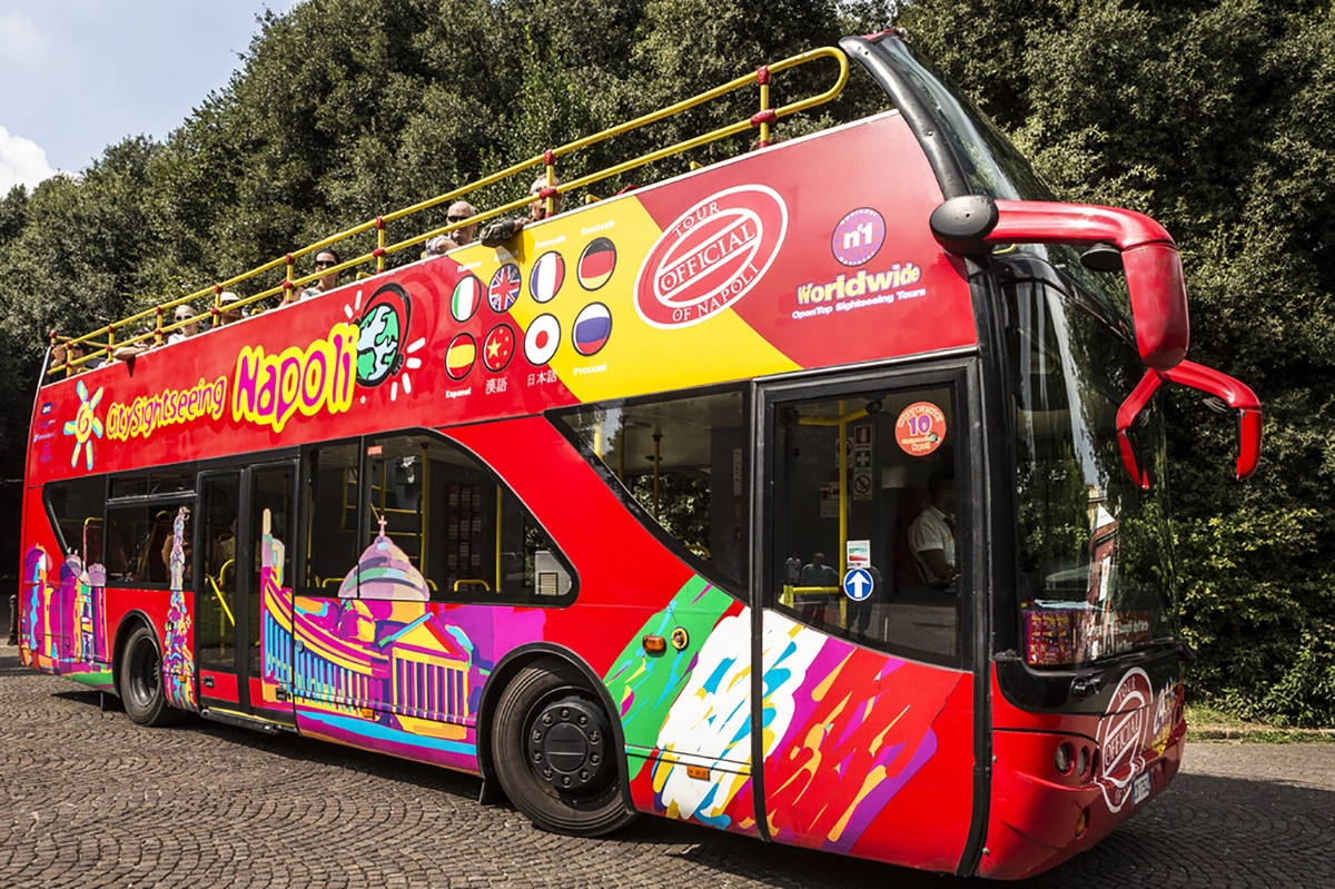 Visite panoramique de Naples en Bus à l’impériale