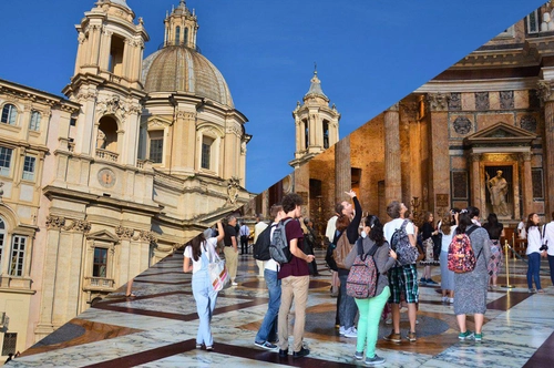Passeggiata guidata di Roma con ingresso al Pantheon